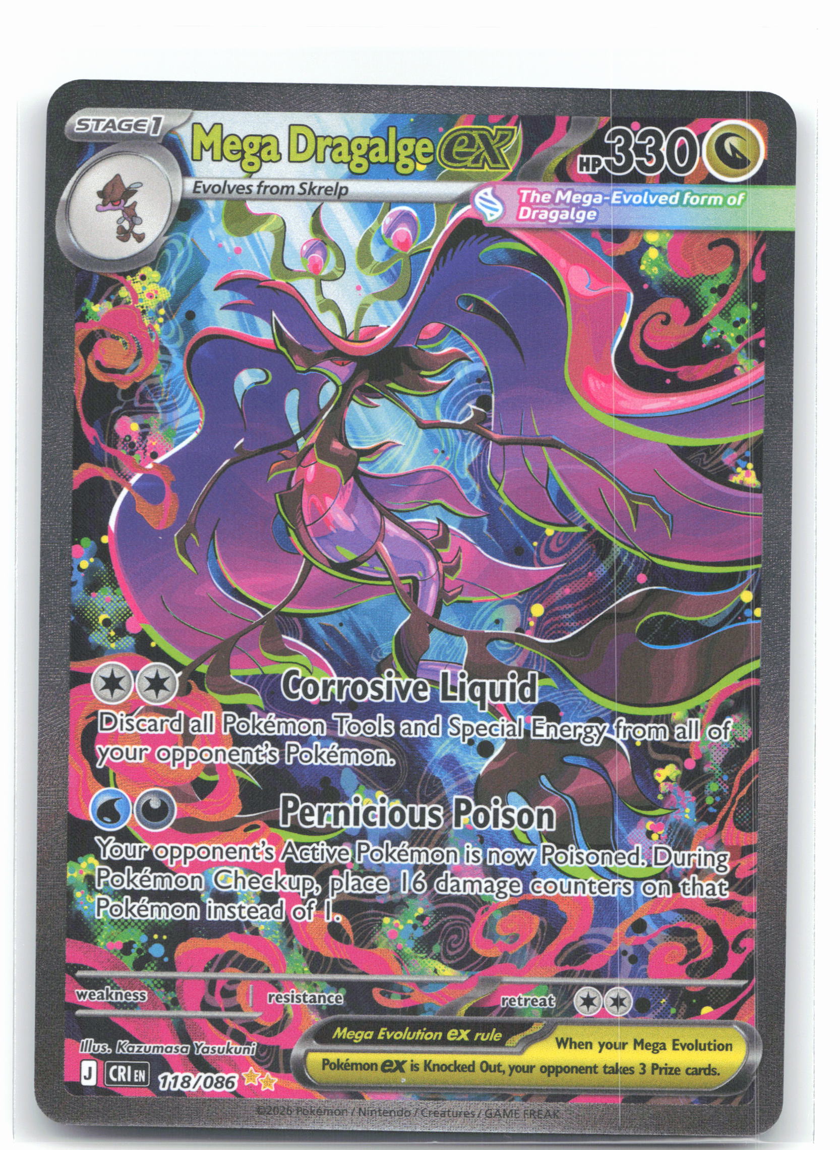 Mega Dragalge ex - 118/086