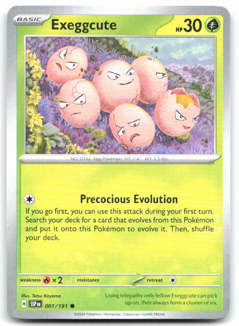 Exeggcute - 001/191