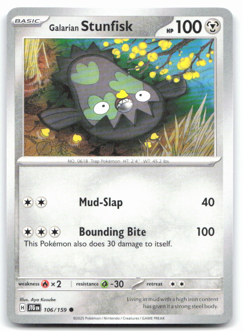 Galarian Stunfisk