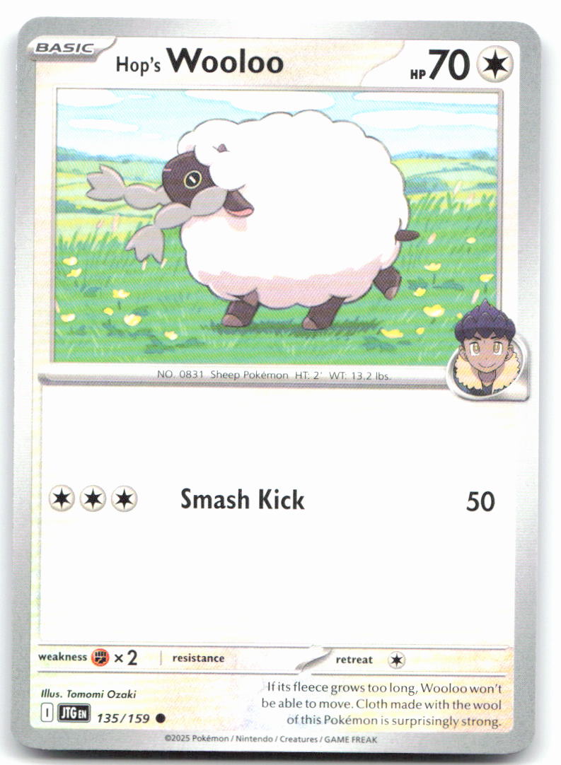 Hop's Wooloo - 135/159