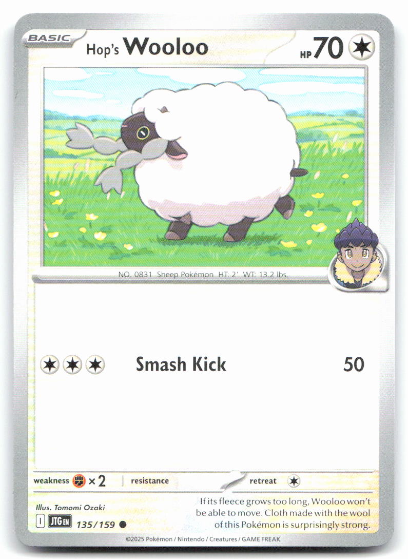 Hop's Wooloo - 135/159