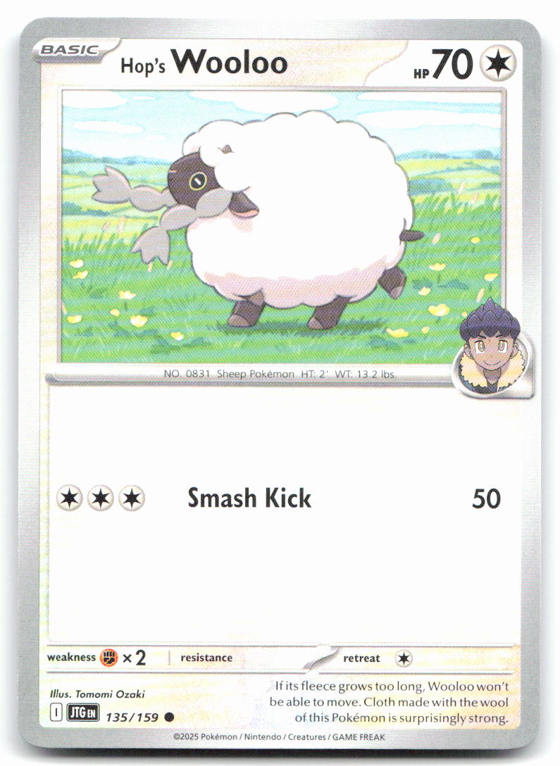 Hop's Wooloo - 135/159