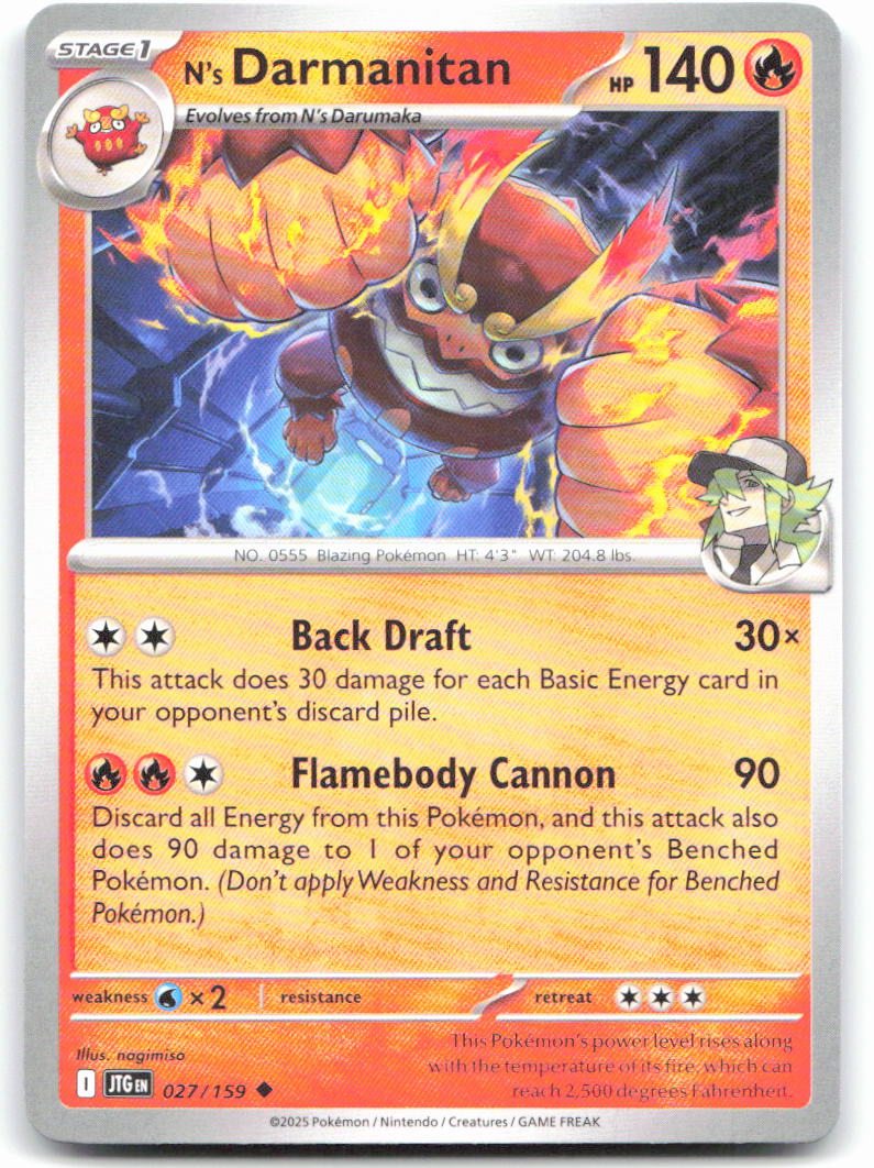 N's Darmanitan - 027/159