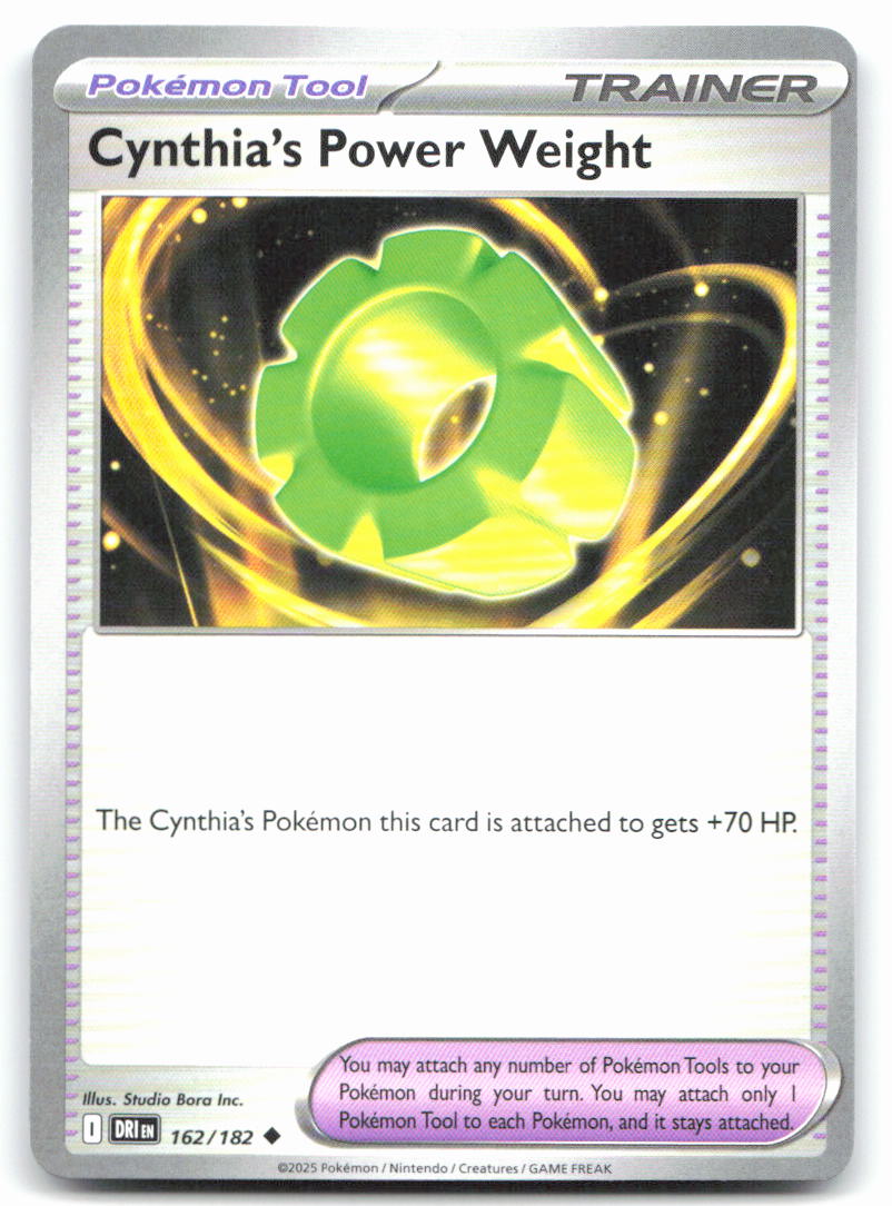 Cynthia's Power Weight