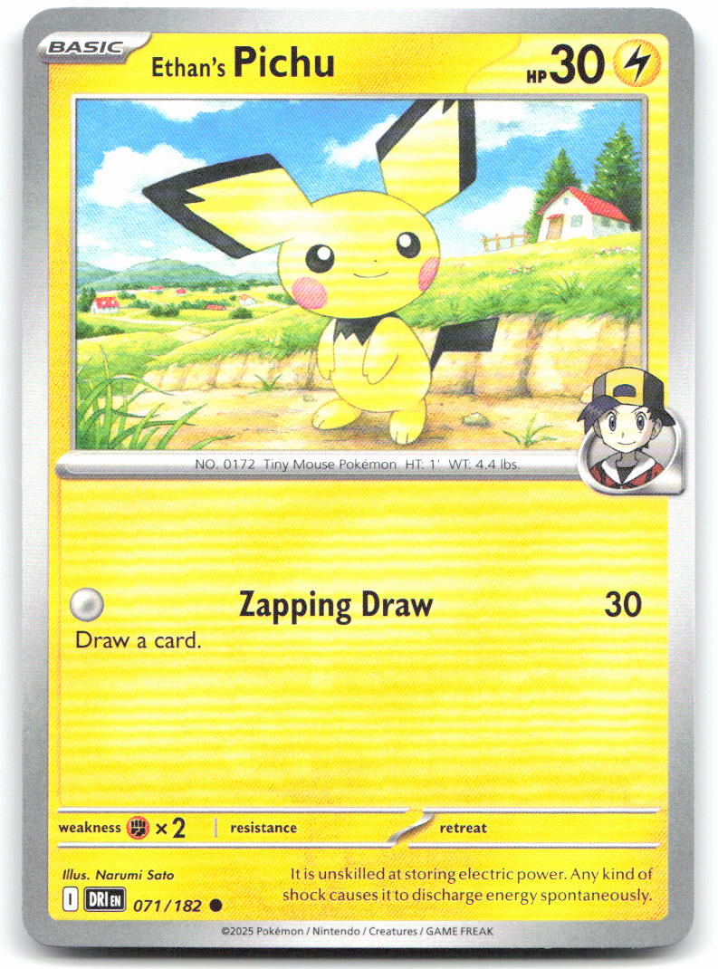 Ethan's Pichu