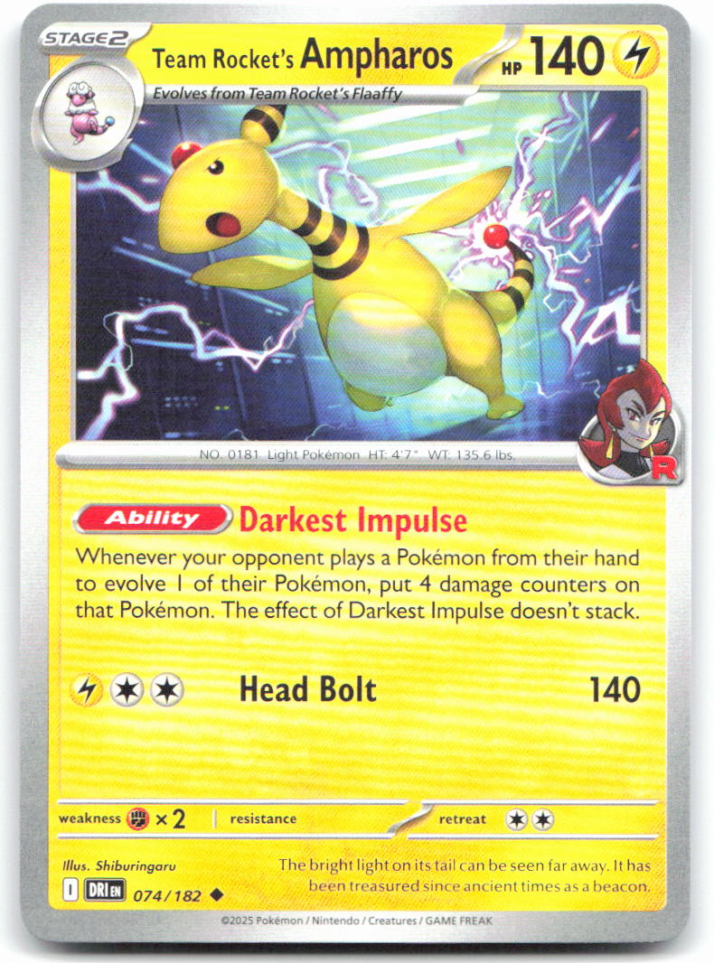 Team Rocket's Ampharos