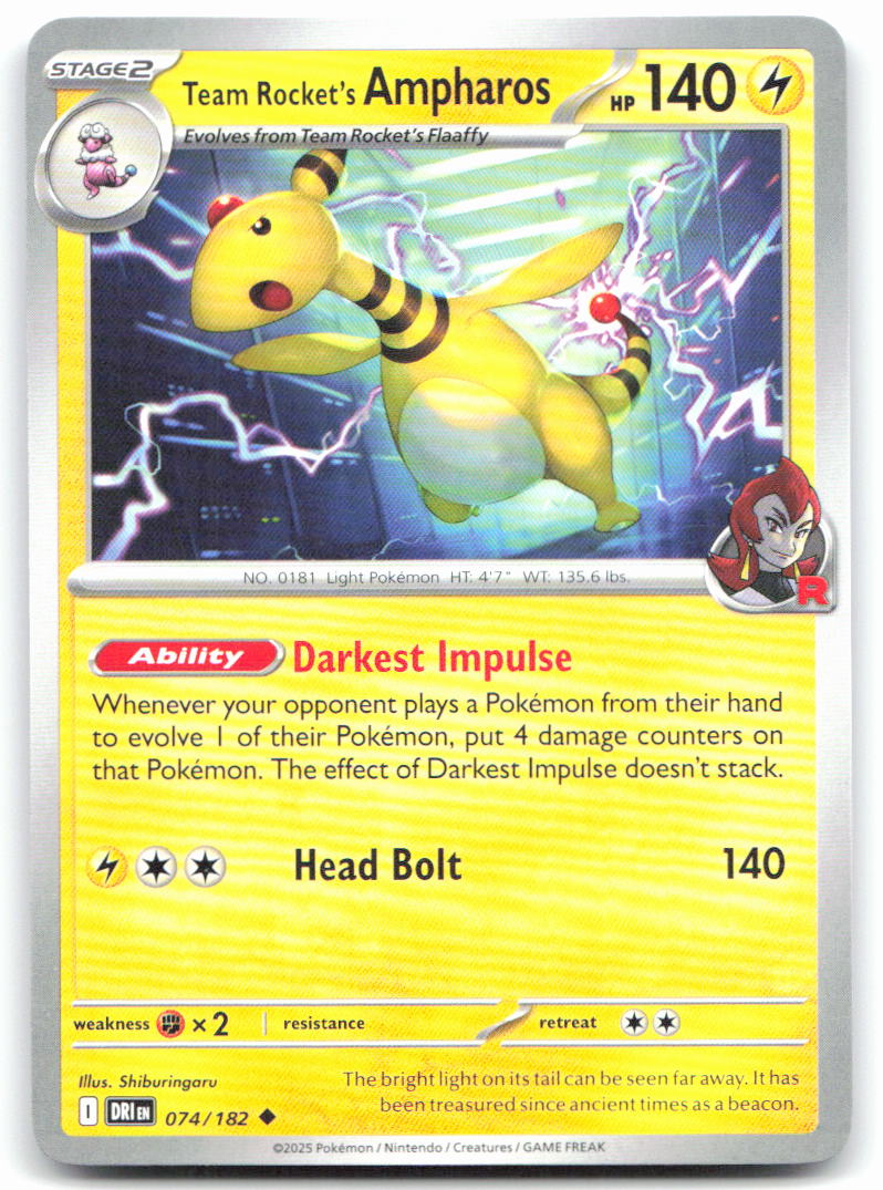 Team Rocket's Ampharos