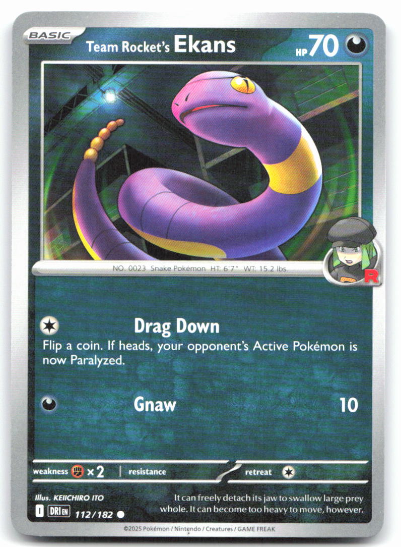 Team Rocket's Ekans