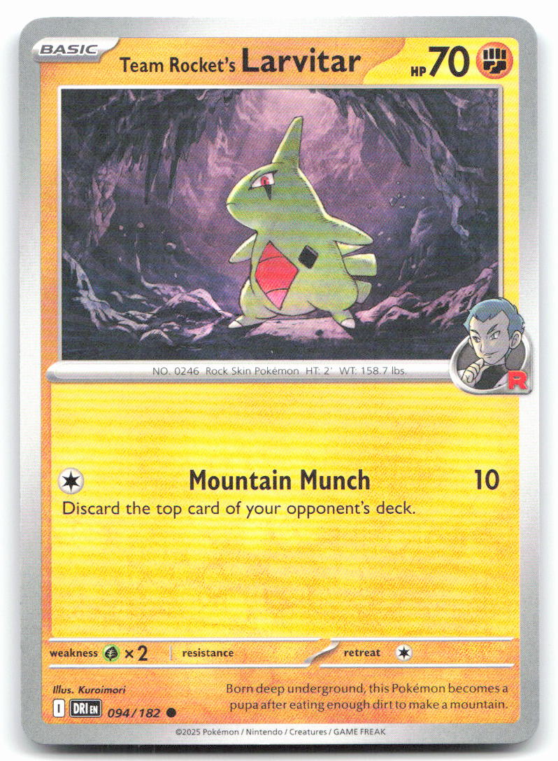 Team Rocket's Larvitar