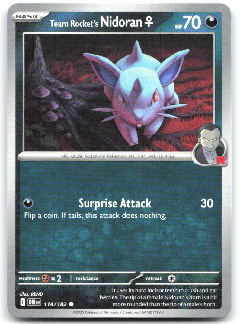 Team Rocket's Nidoran F