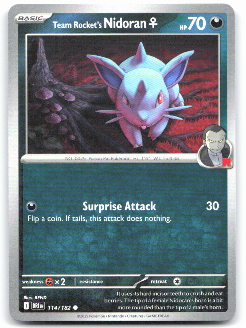 Team Rocket's Nidoran F