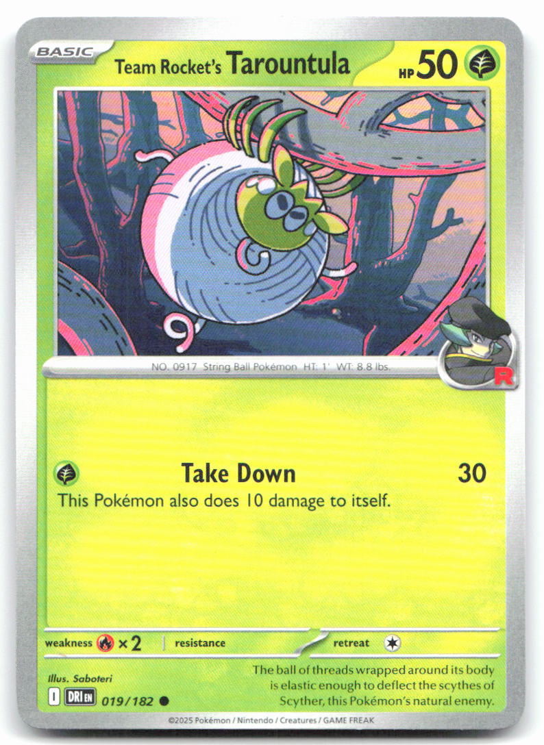 Team Rocket's Tarountula