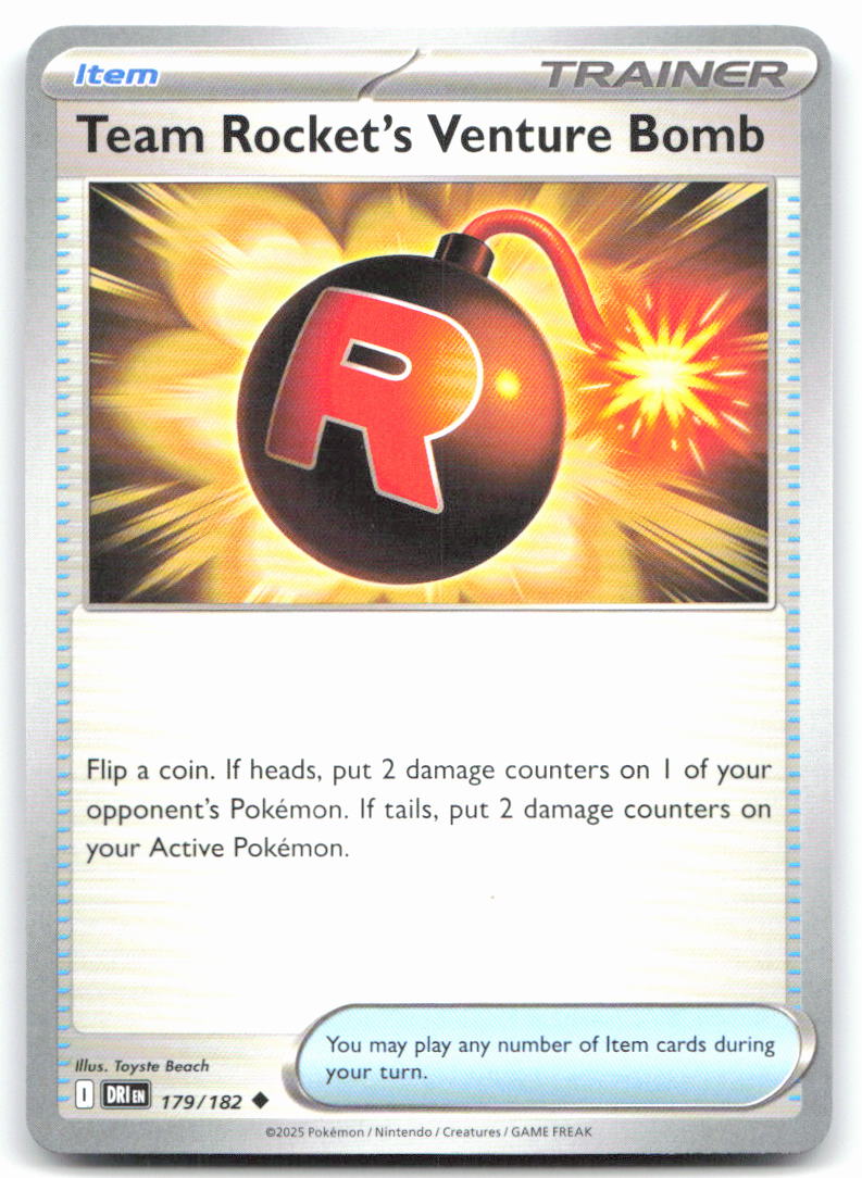 Team Rocket's Venture Bomb