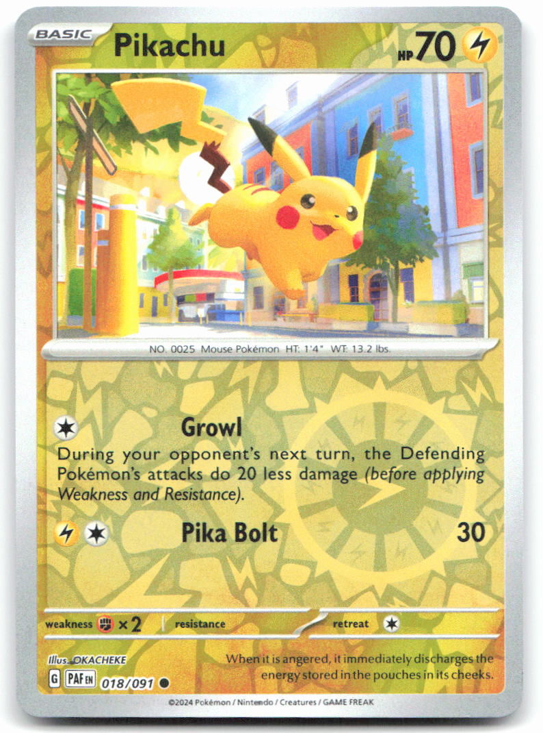 Pikachu - 018/091