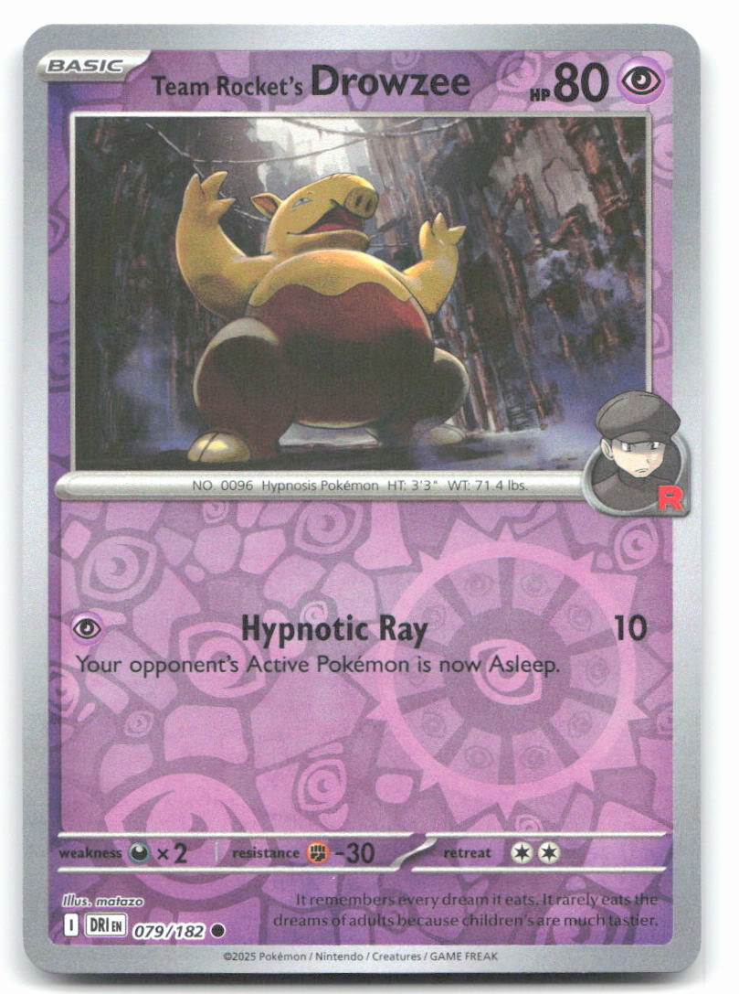 Team Rocket's Drowzee