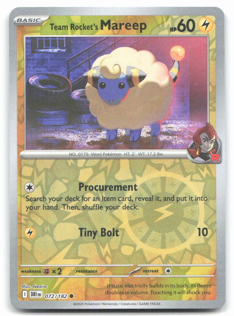 Team Rocket's Mareep